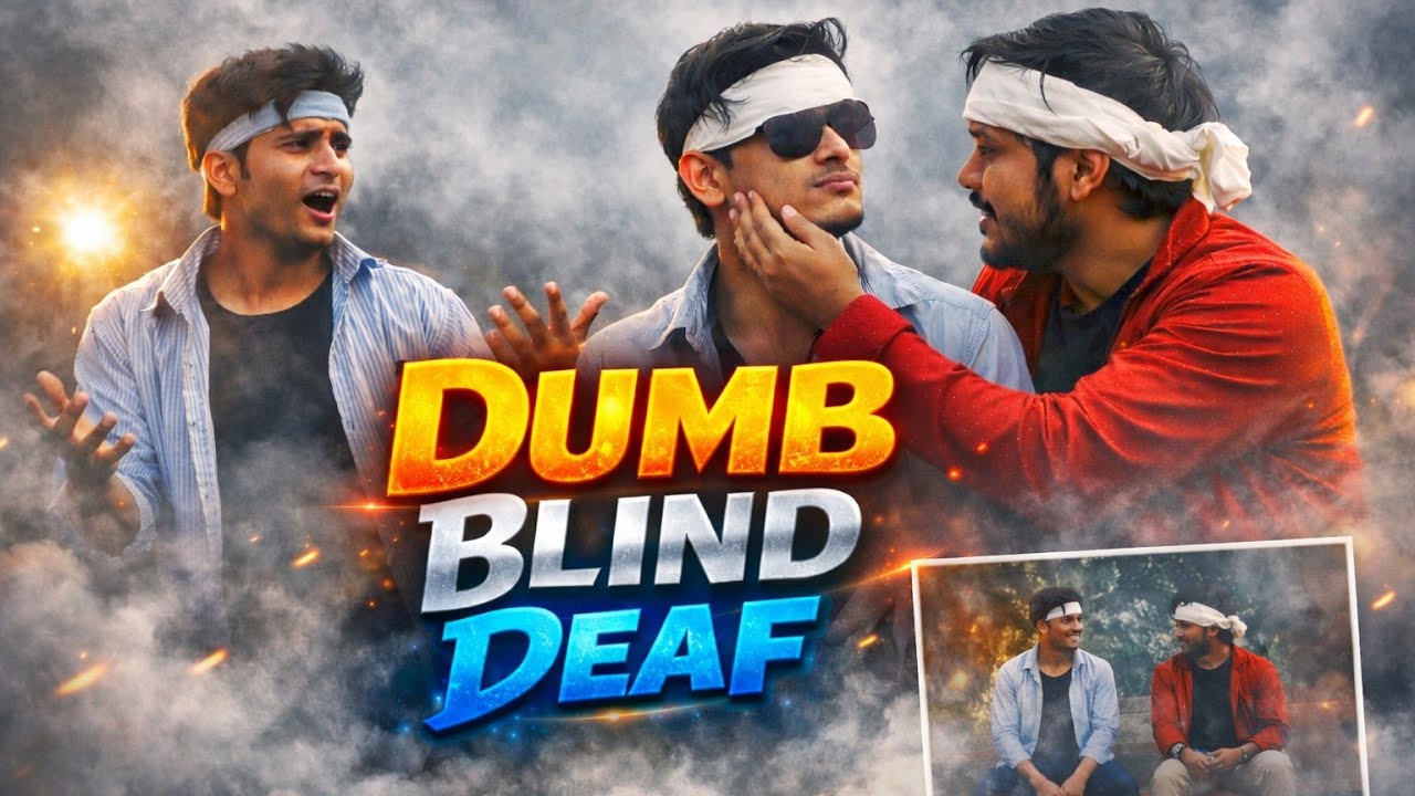 DUMB BLIND DEAF || LIMIT CROSSED || LC || COMEDY || #comedy #comedyfilms #limitcrossed #lc 