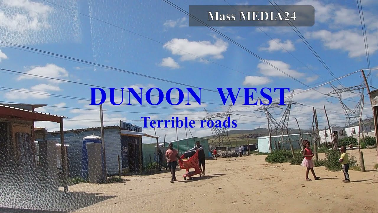 DUNOON WEST TOWNSHIP VISITED - CAPE TOWN.