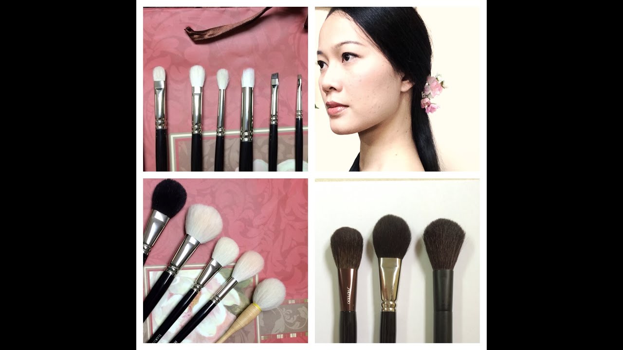 HAKUHODO BRUSH, WAYNE GOSS BRUSH, SHISEIDO BRUSH, ARMANI BRUSH