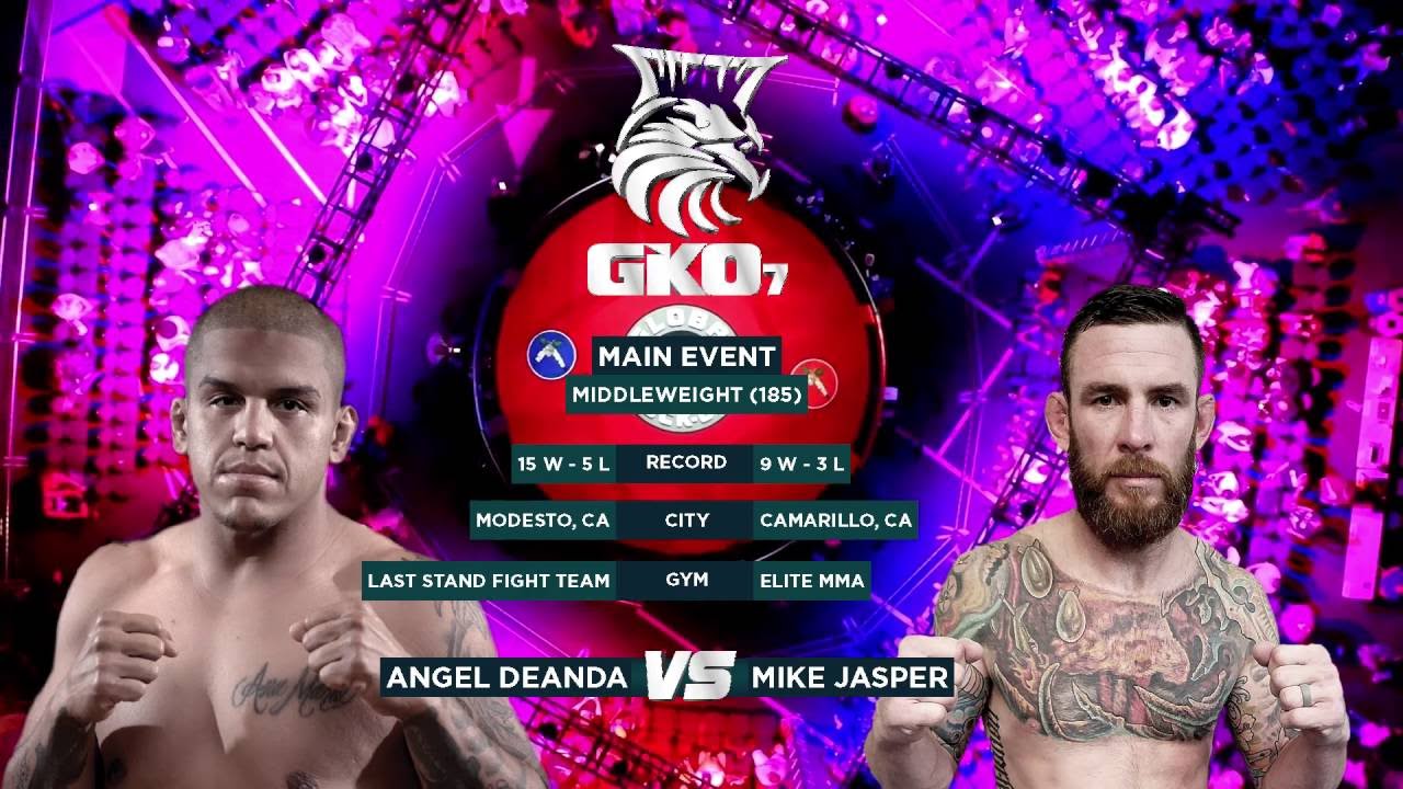 Mike Jasper vs. Angel DeAnda - GKO7