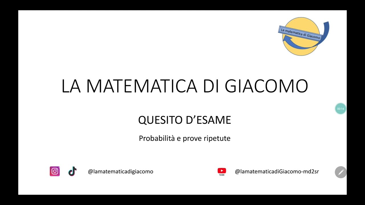 Quesito di esame con probabilità e prove ripetute