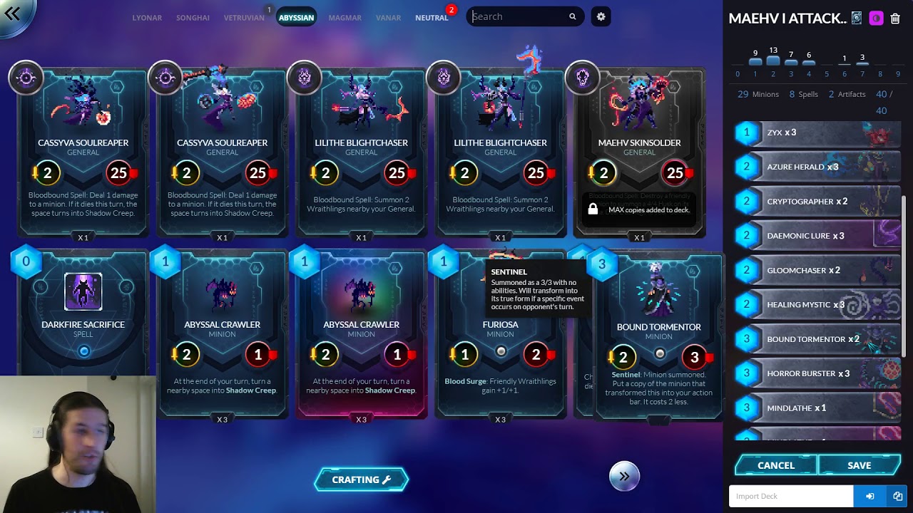 Duelyst || Quick Deck Tech: Maehv (1.91)