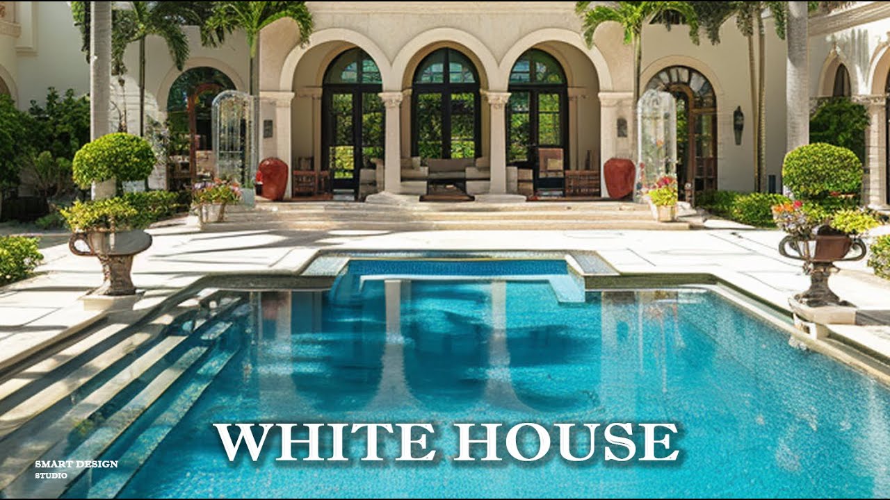 The WHITE HOUSE; The Most Luxurious Mediterranean House Design in Florida | ARCHITECTURE & DESIGN