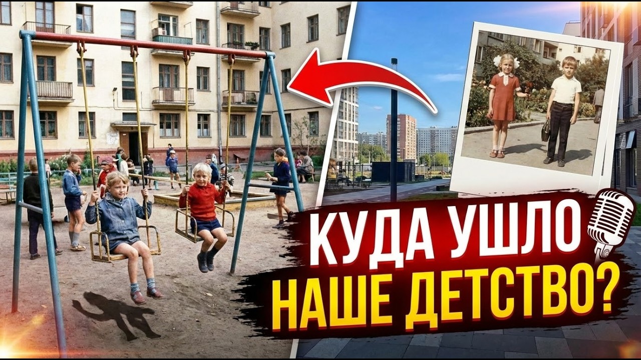 КУДА УШЛО НАШЕ ДЕТСТВО? / WHERE DID OUR CHILDHOOD GO? — Дворовая — Official AI Video