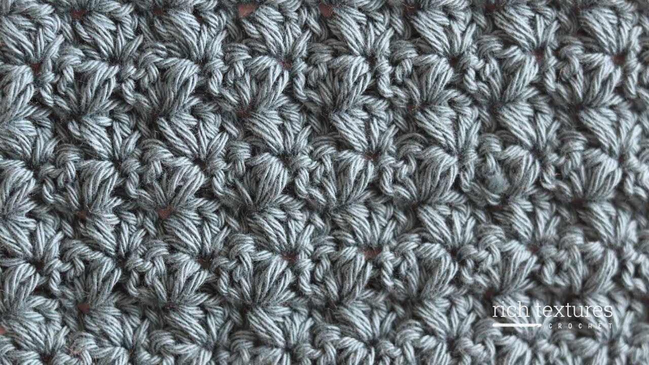 Flutter Stitch | How to Crochet