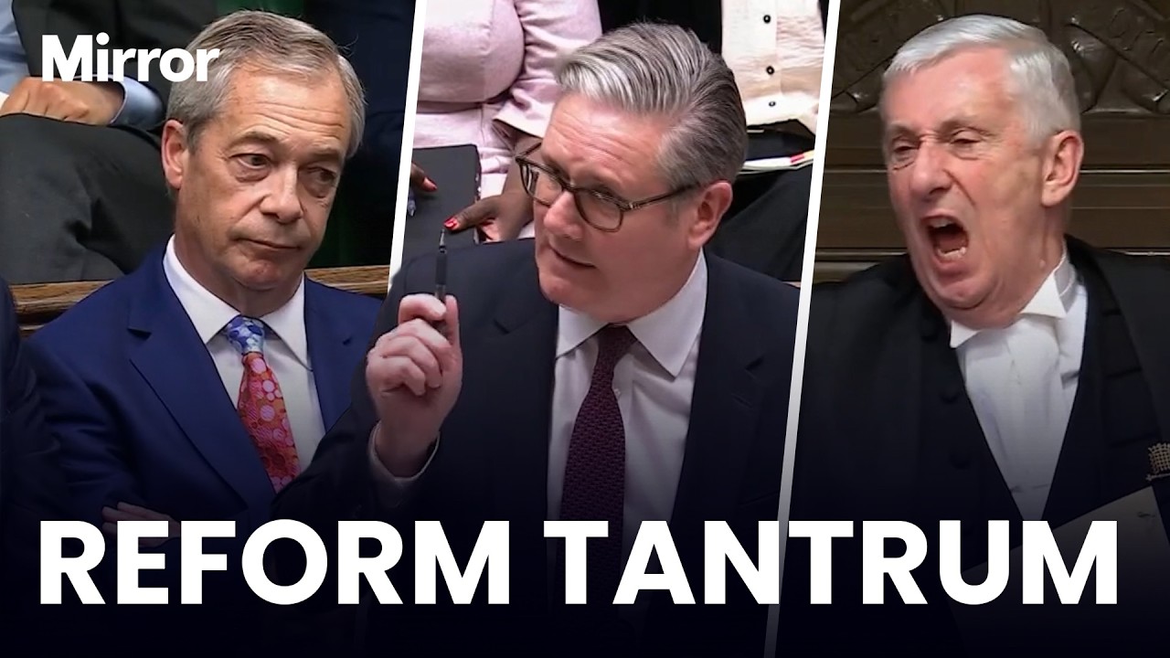 Farage i Reform opuszczają salę pytań do premiera w zbiorowym gniewie po krytyce podwyżek podatk&oacute;...