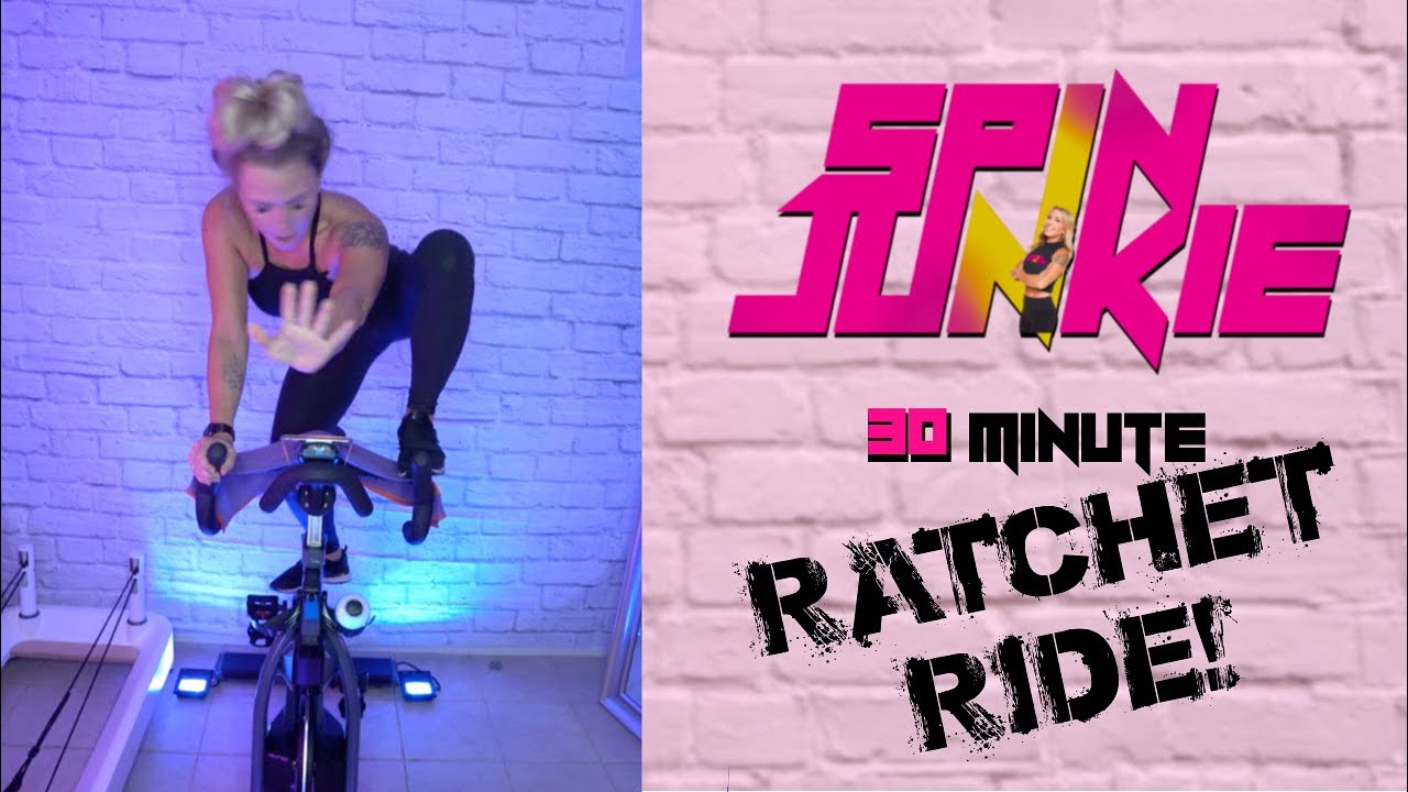 30 Minute Spin Class Ratchet Ride! Explicit Hip Hop Workout FREE