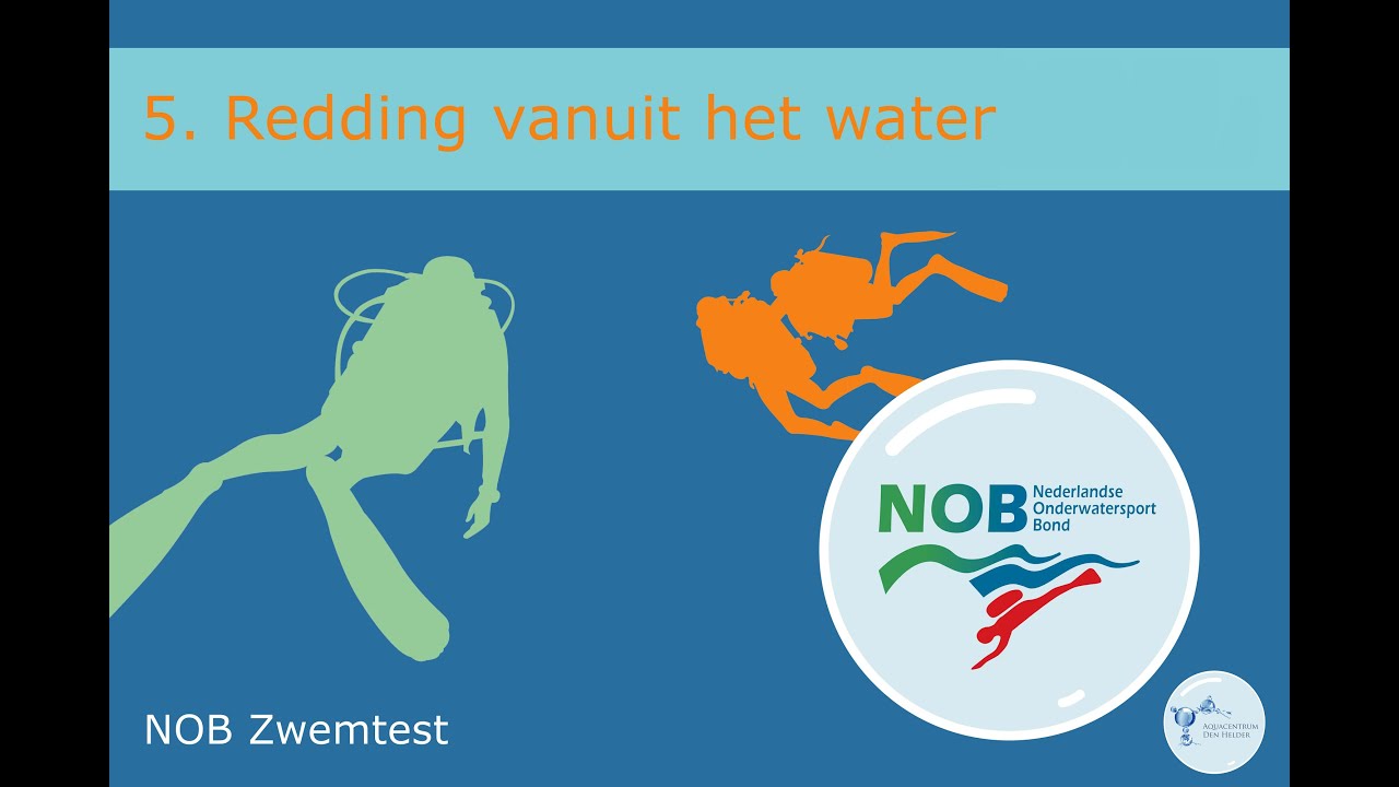 5 Redden vanuit het water