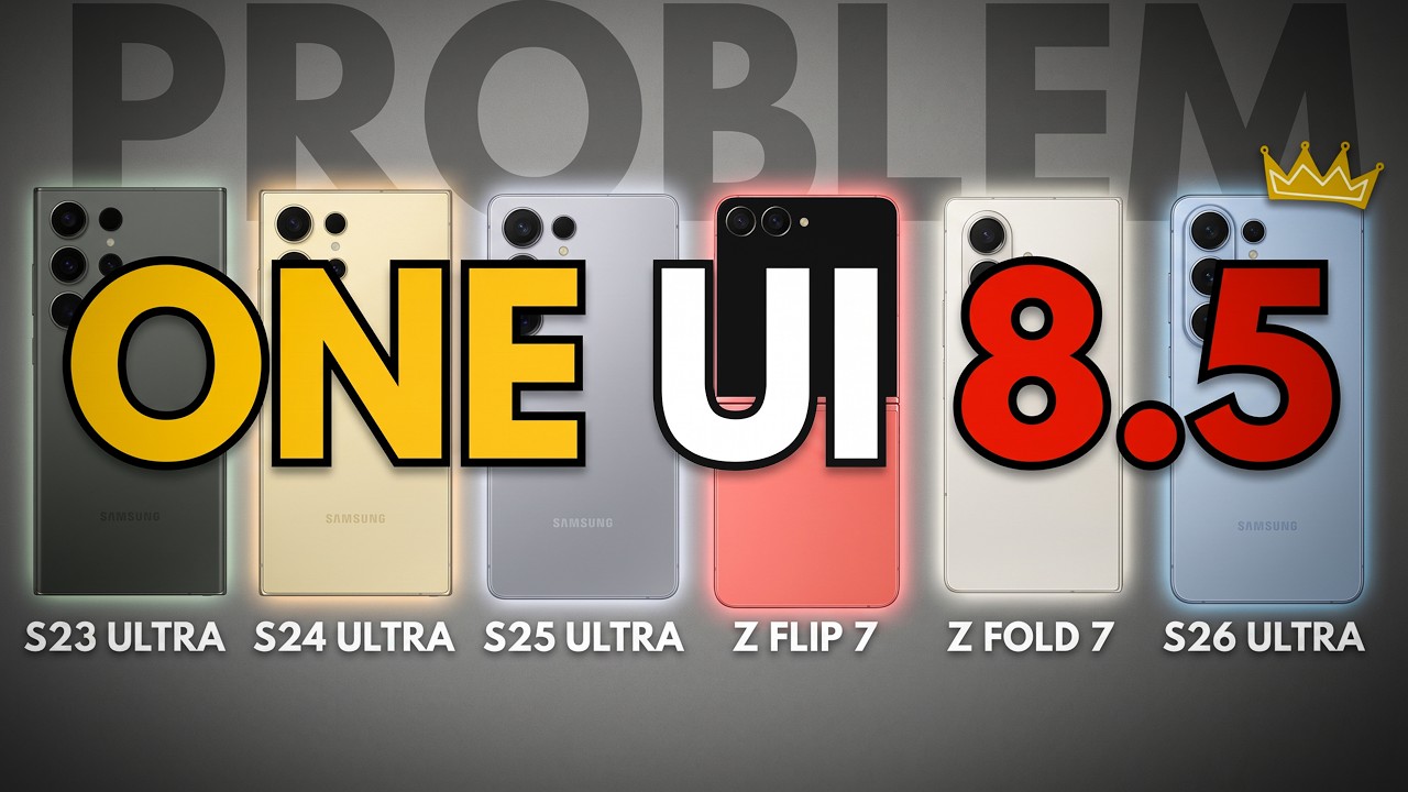 Сравнивая ВСЕ One UI 8.5 &mdash; У НАС ПРОБЛЕМА!