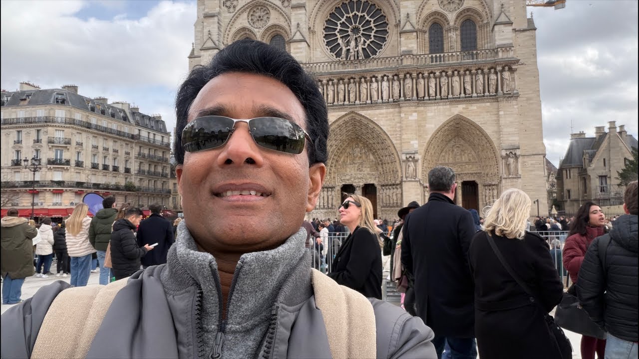 Paris walk NotreDame cathedral #ag47fr #travel #france #notredame