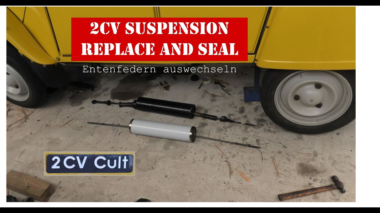 Why the 2CV suspension is rubbish and how to fix it
