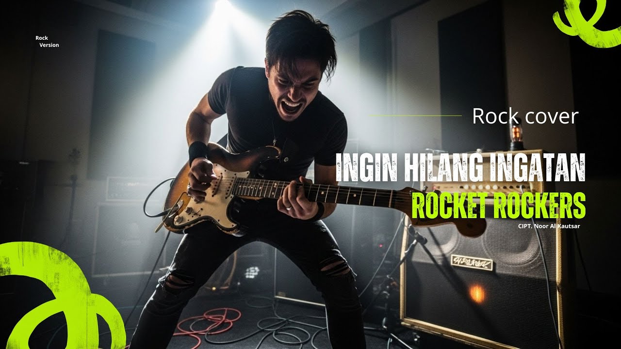 Ingin Hilang Ingatan - Rocket Rockers | Rock Cover Version || Full Distorsi & Energi