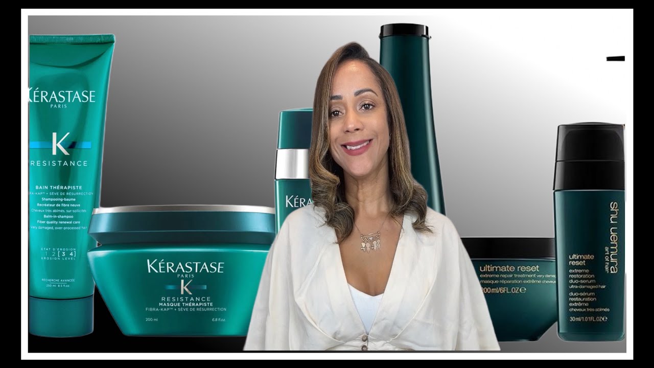 Comparação  das linhas Kérastase Therapiste VS. Shu Uemura Ultimate Reset/ Batalha de gigantes ❤️🫶🏽
