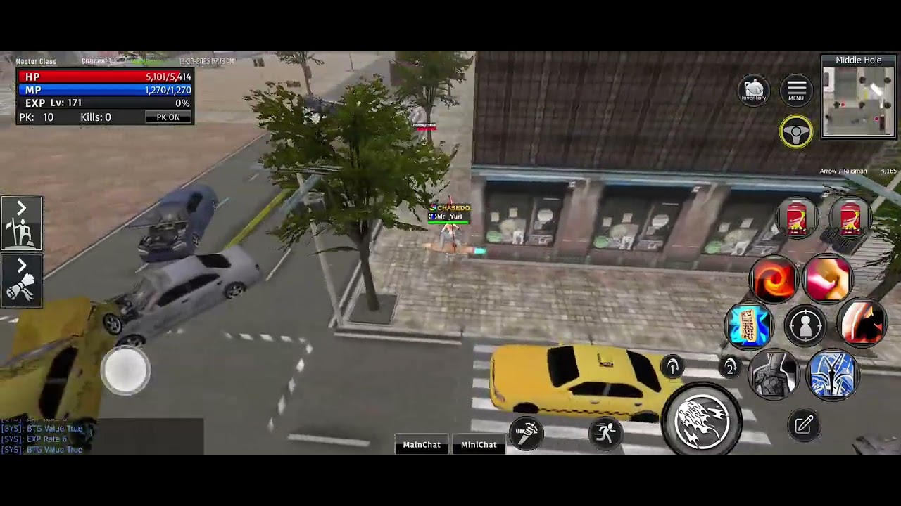 RAN MOBILE HOW TO GO " MIDDLE HOLE"