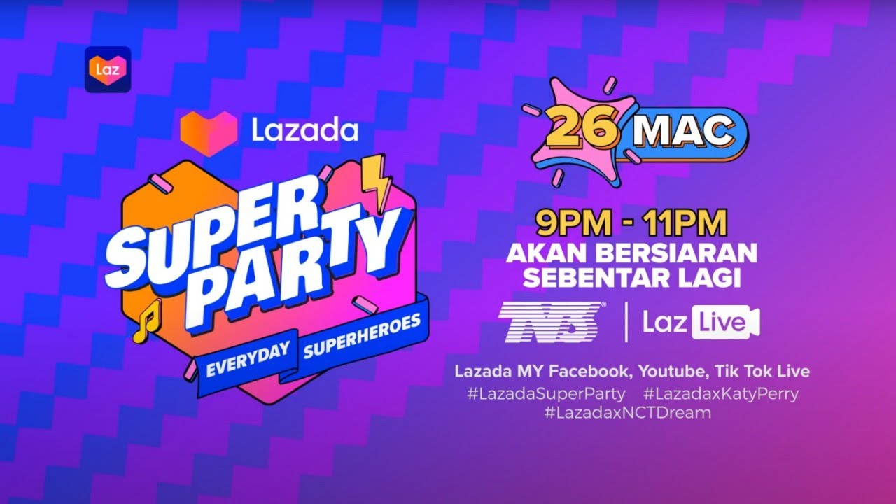 [LIVE] Lazada Super Party
