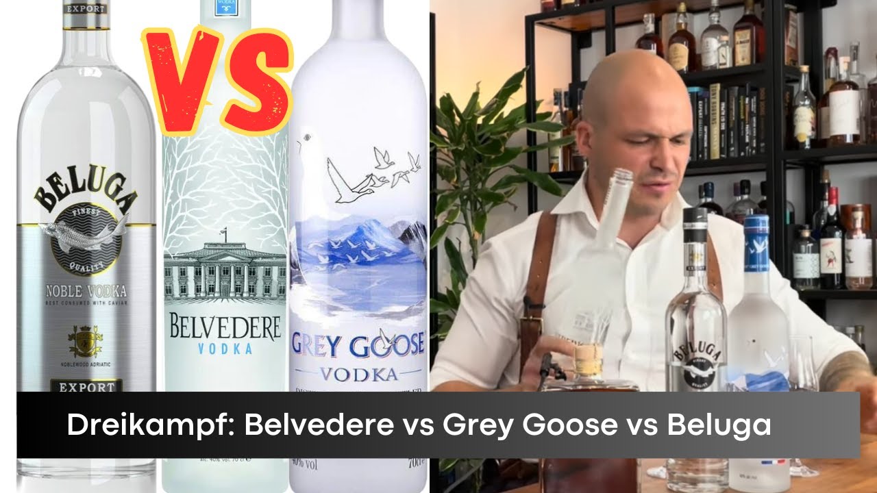 Wodka für 40€ vom Supermarkt im Test: Produzent testet: Grey Goose, Belvedere & Beluga