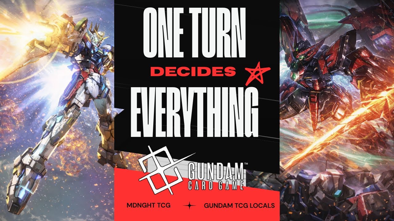 One Turn Decided Everything | Gundam TCG Locals Final