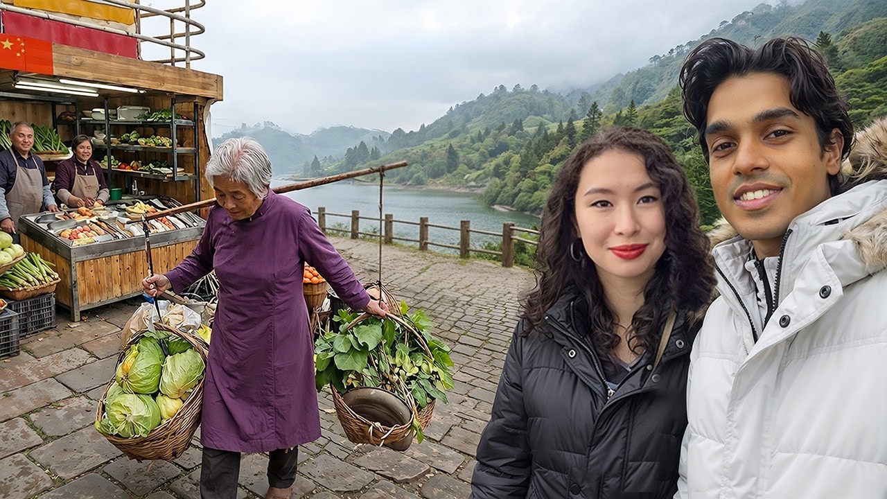 China’s Farmer Life In Rural Village