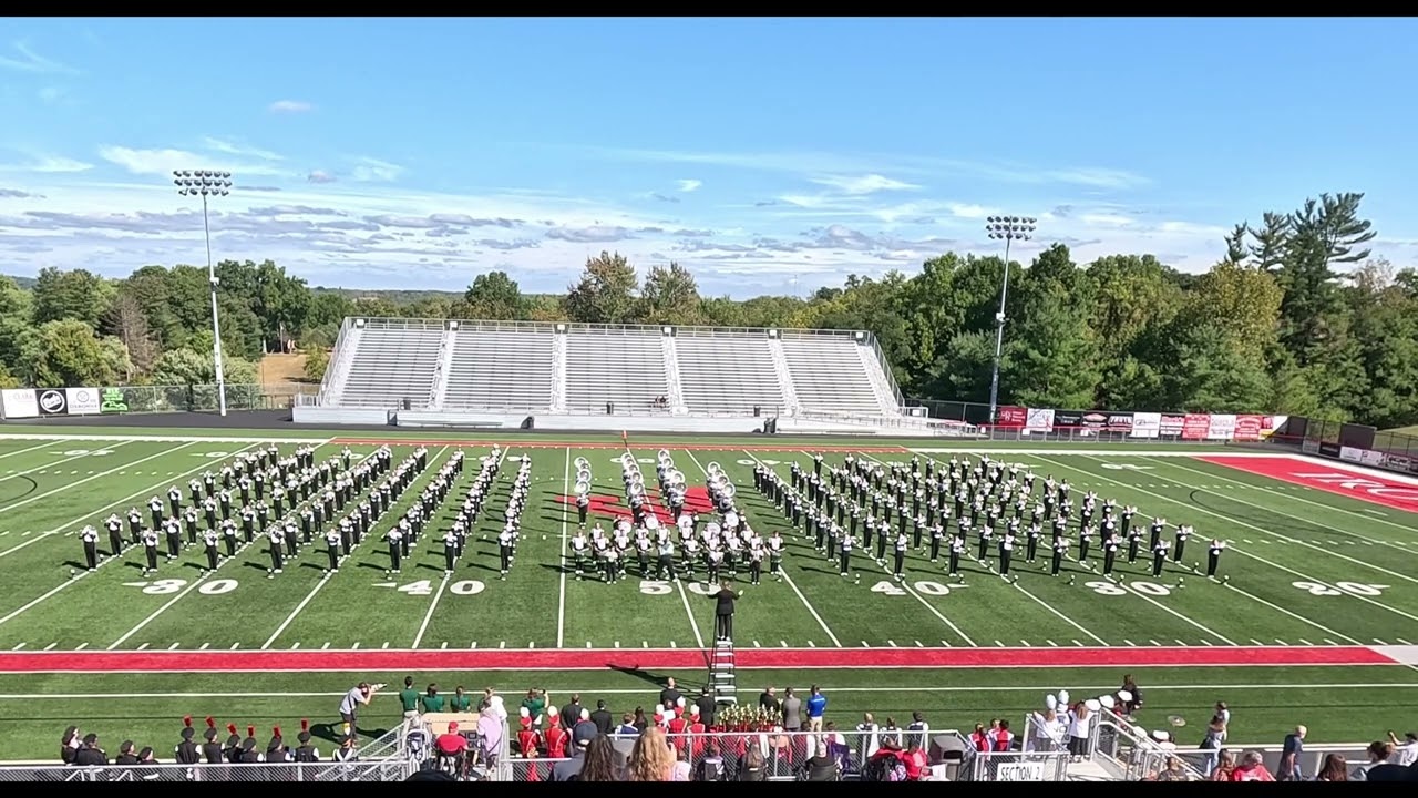Ohio University Marching 110 @ Jackson Apple Festival Band Show 09/23/23