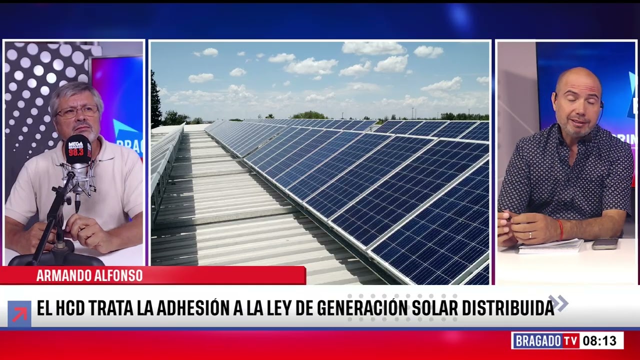 EL HCD TRATA LA ADHESIÓN A LA LEY DE GENERACIÓN SOLAR DISTRIBUIDA