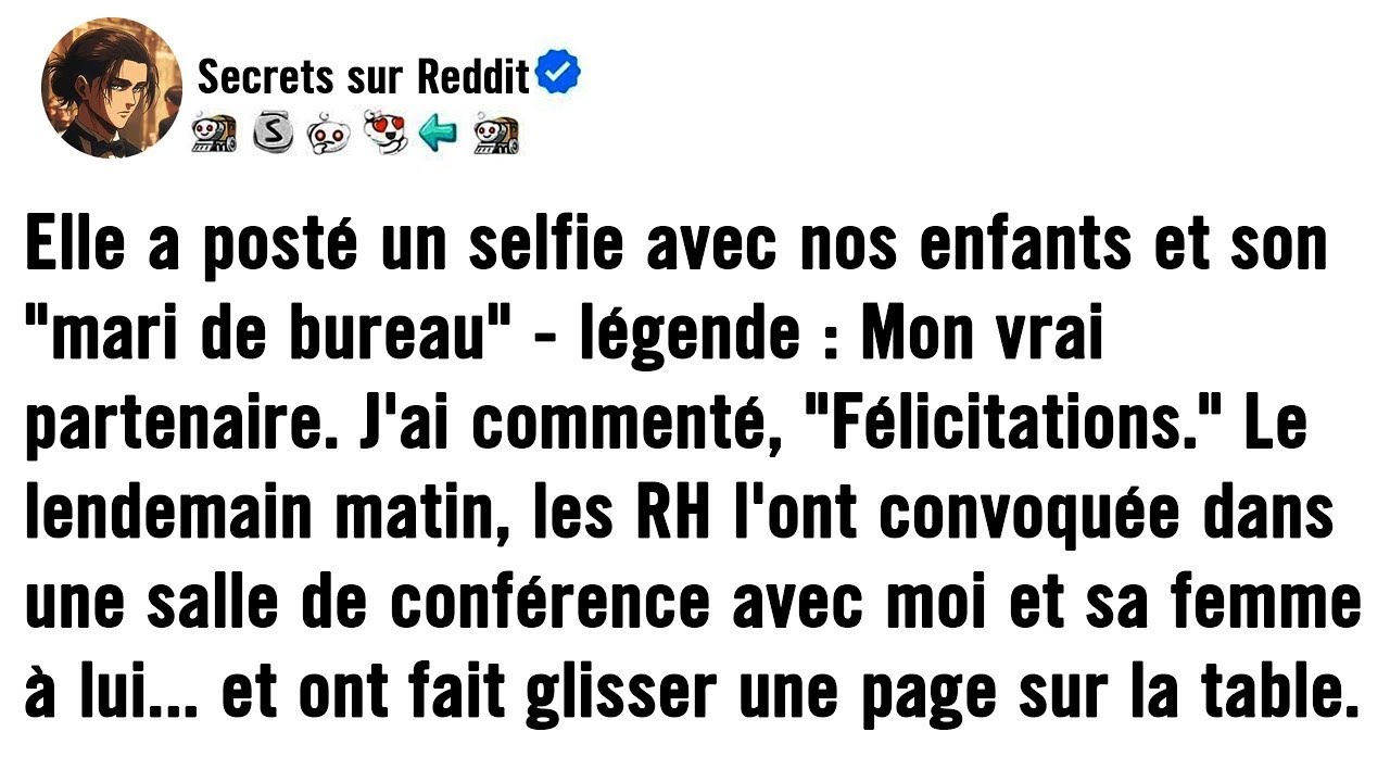 Il a répondu « félicitations » au selfie, puis les murs se sont refermés