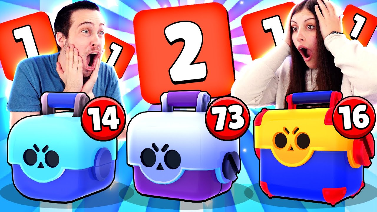 Wow! Hihetetlen Nyitások! ÓRIÁSI LÁDANYITÁS BARÁTNŐMMEL! / Brawl Stars Magyarul