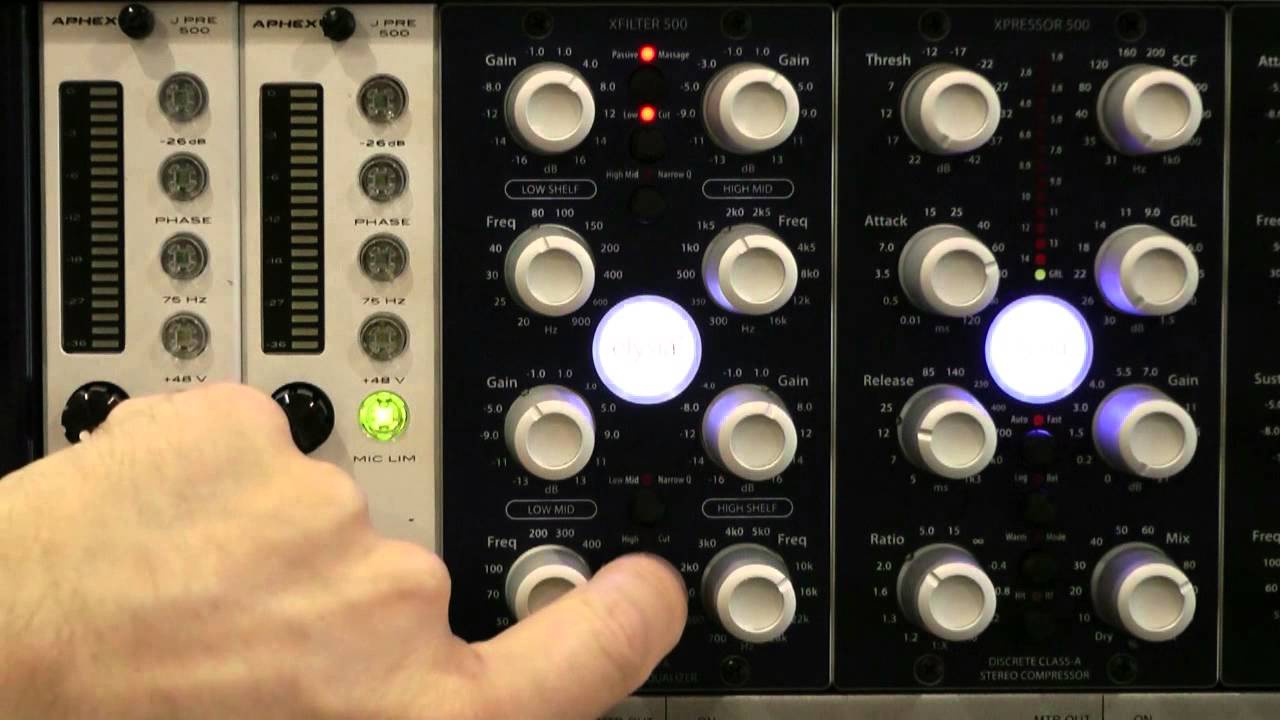 Обзор эквалайзера XFilter 500 True Stereo для серии API 500 от Elysia