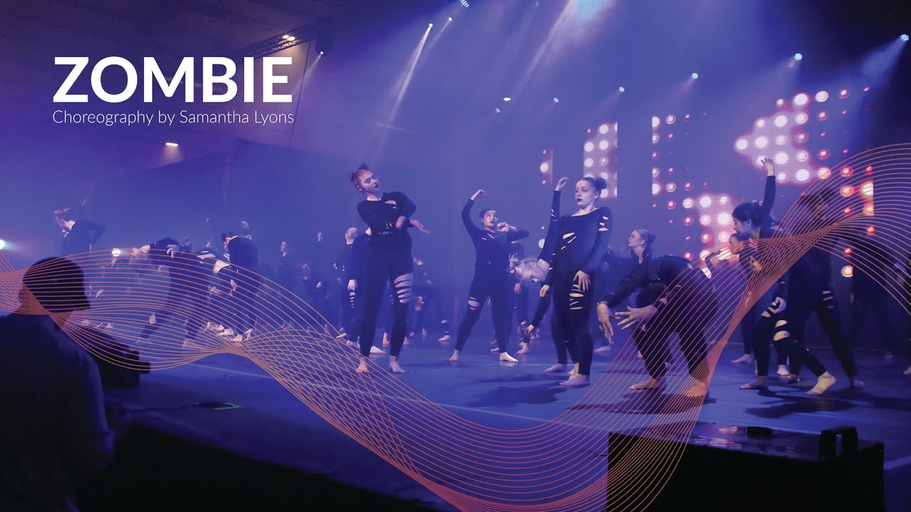 College of Dance - 'Zombie' cast 2 at Perform Festival 2024