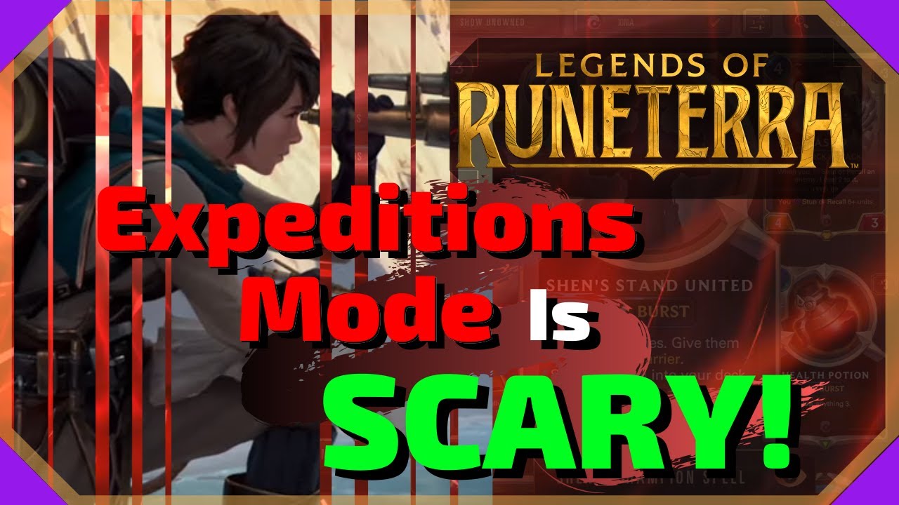 Expeditions Mode Is SCARY! | Legends of Runeterra | New Draft Mode
