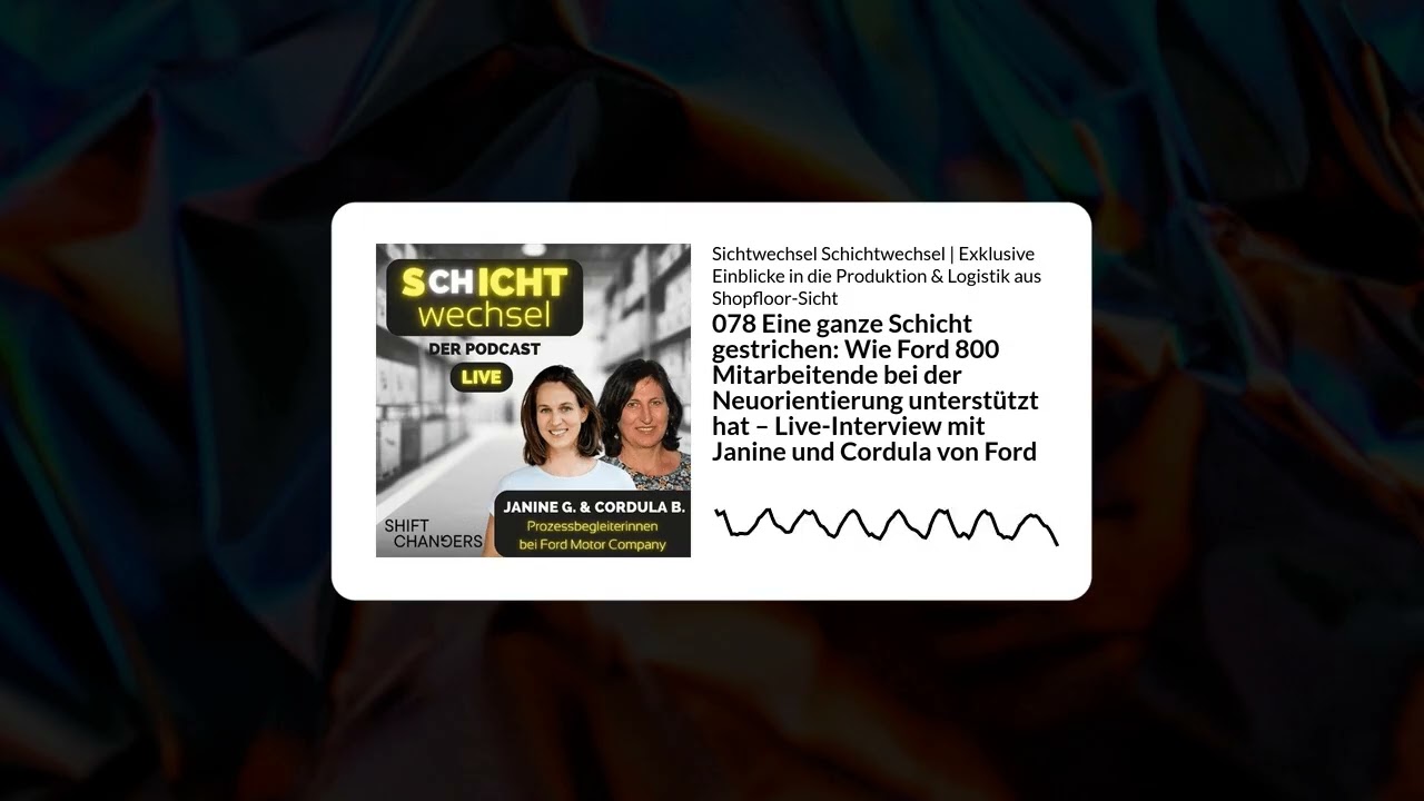 078 Eine ganze Schicht gestrichen: Wie Ford 800 Mitarbeitende bei der Neuorientierung...