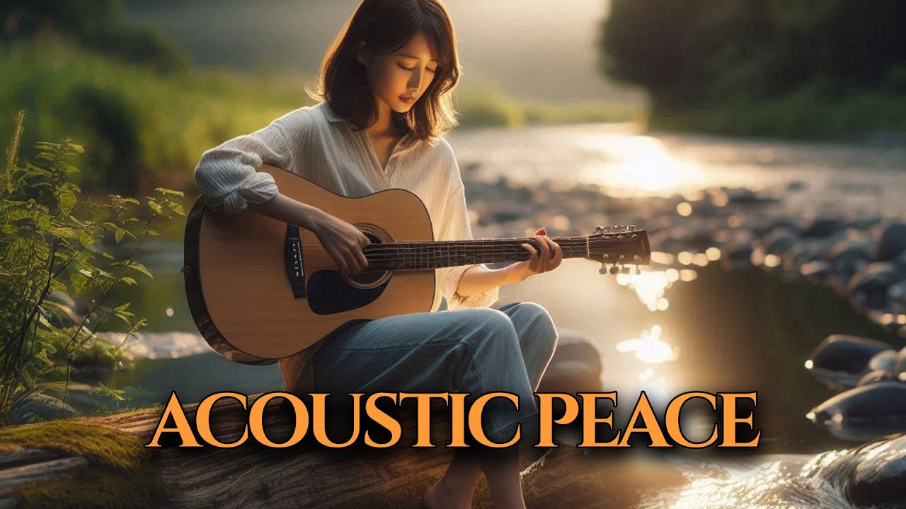 Cozy Winter in Kyoto • Falling Snow & Relaxing Acoustic Guitar • Deep Sleep Music