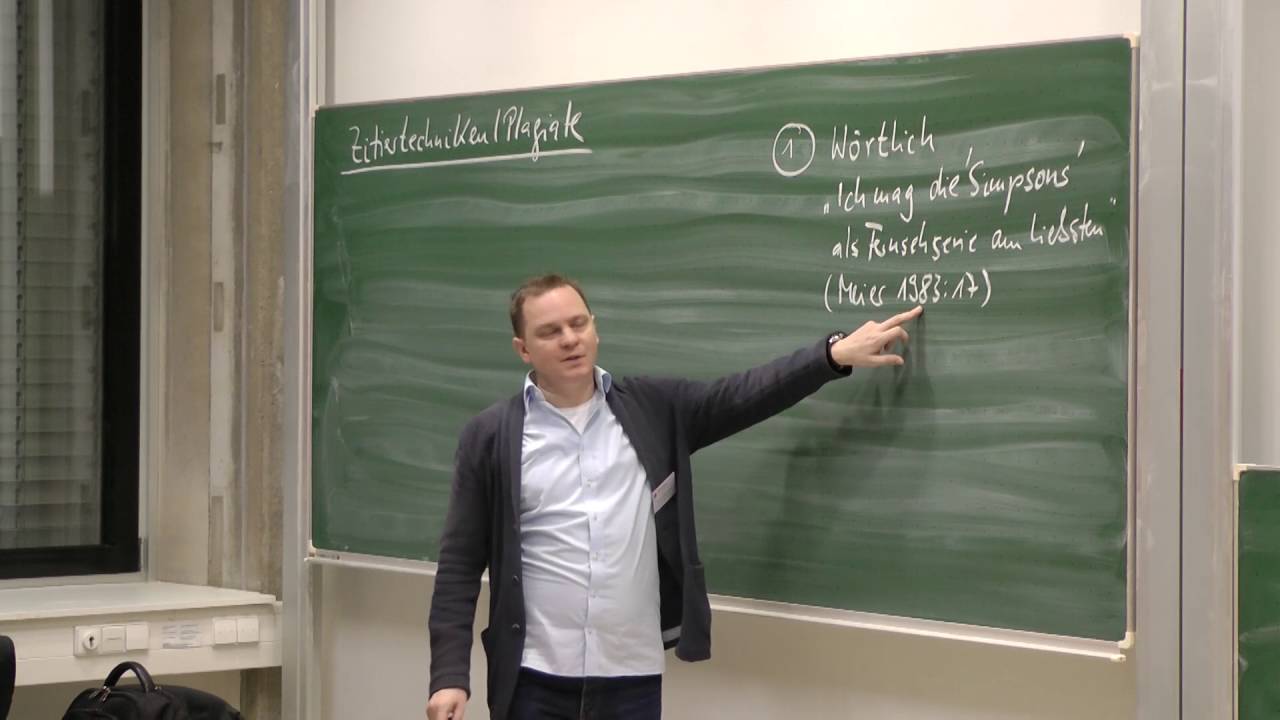 Zitiertechniken und Plagiate 2: Zitieren