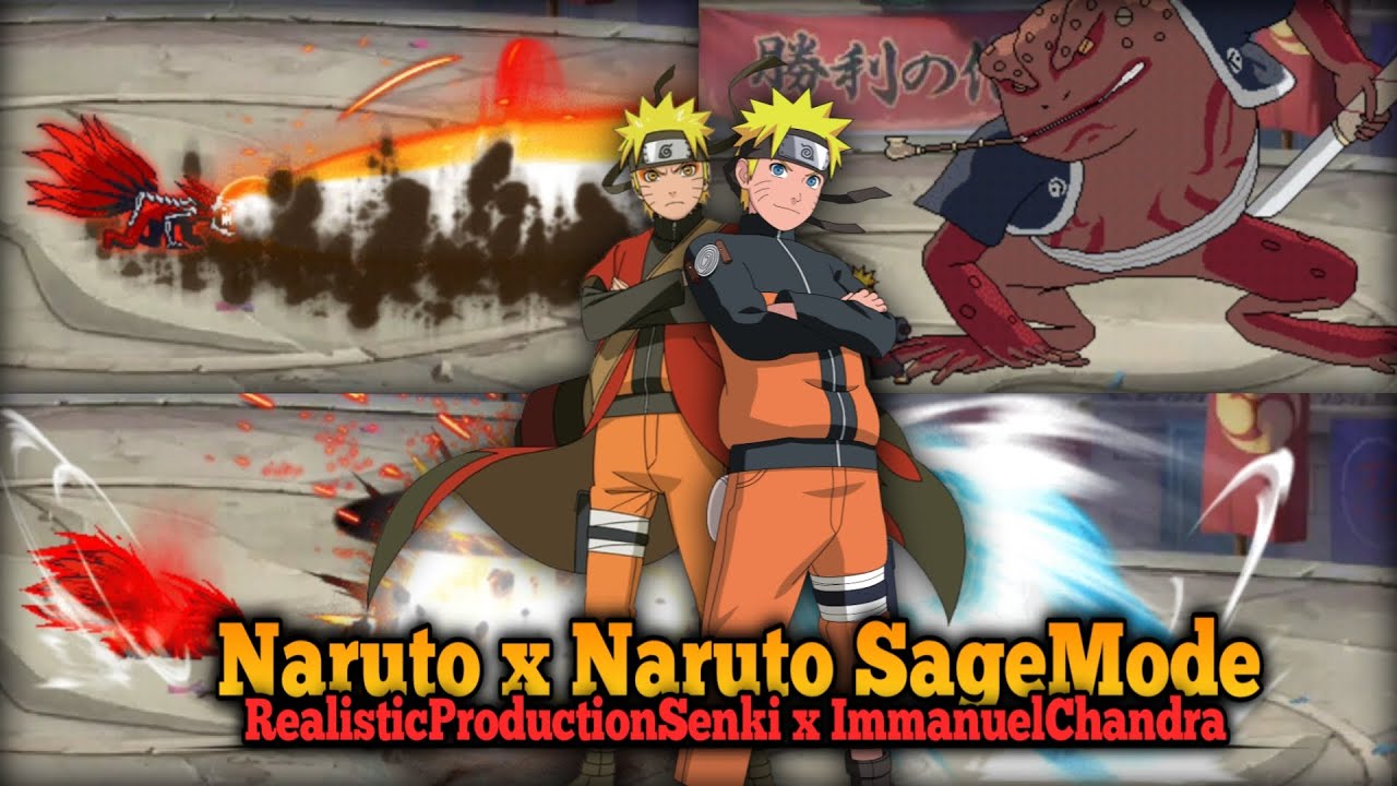 火影忍者战记 | Naruto Senki |🔸Sprite Naruto x Naruto SageMode |🔸Sprite HD