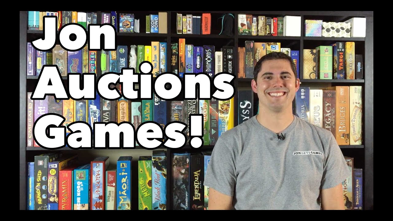 Jon Auctions Games!