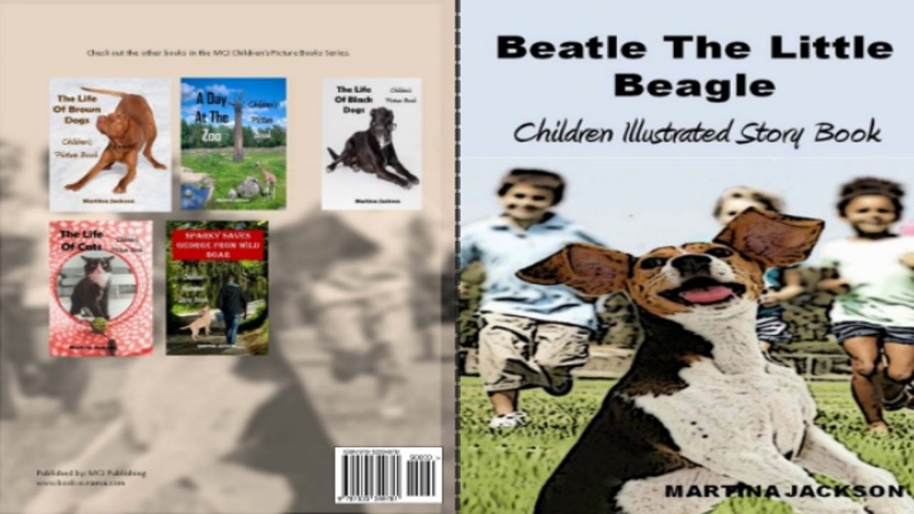 Createspace Publishing : Beatle The Little Beagle🐶 | Children's Illustrated Book | Book Readng