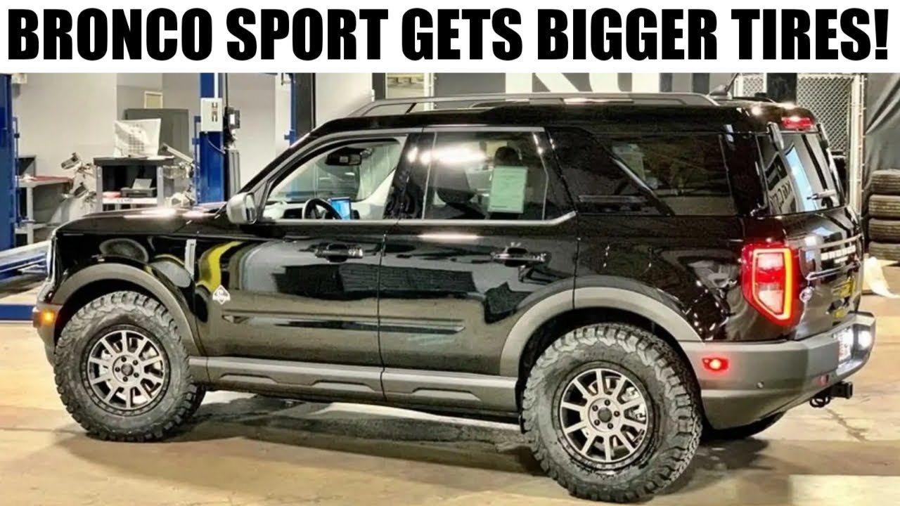 Bronco Sport gets bigger tires! | 2022 Bronco Heritage Edition and new colors! | Bronco news