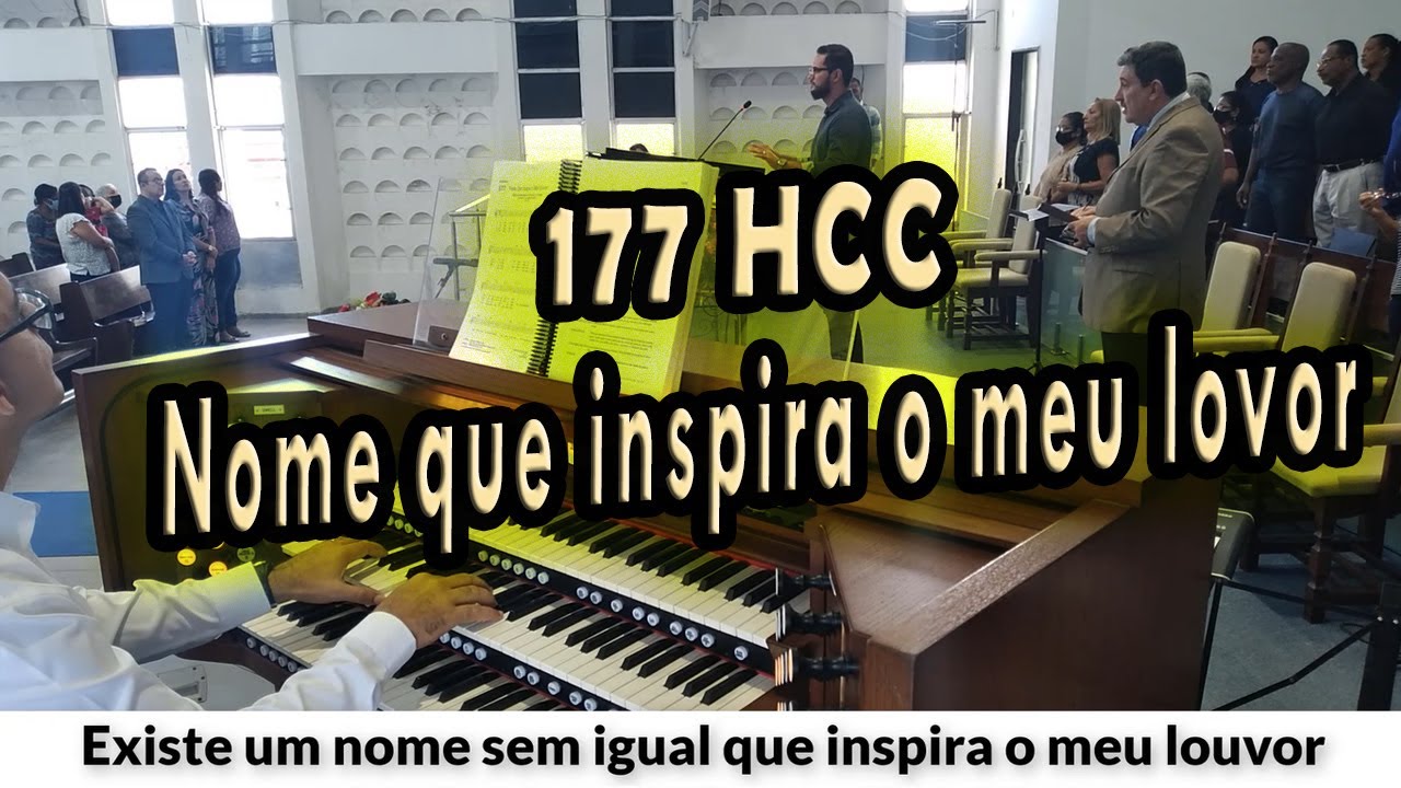 (177 HCC) NOME QUE INSPIRA O MEU LOUVOR - PIBCORD -  com Letra