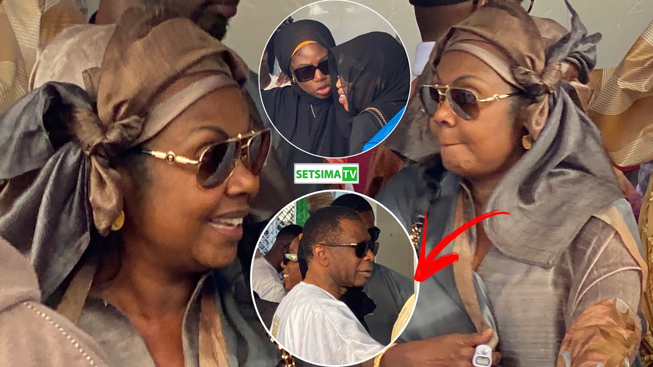 Oh Mamy Camara Ex femmes de Youssou Ndour viens de Présenter ses Condoléances devant ces enfants