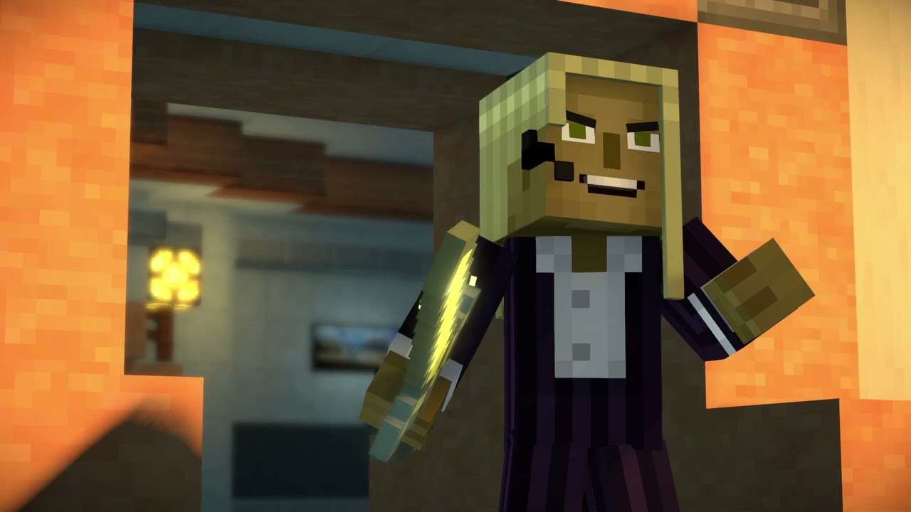 Сюжетный режим Minecraft — реплики Стеллы