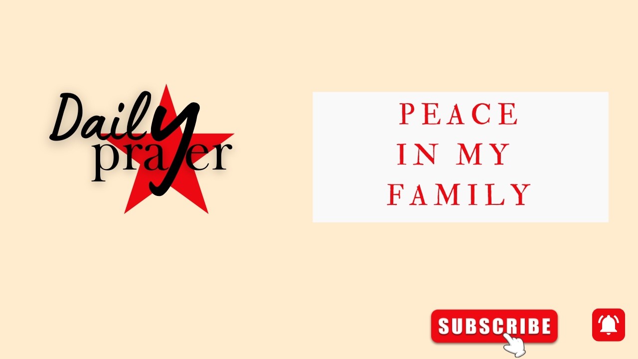 Let's pray for Peace in our Families ❤️