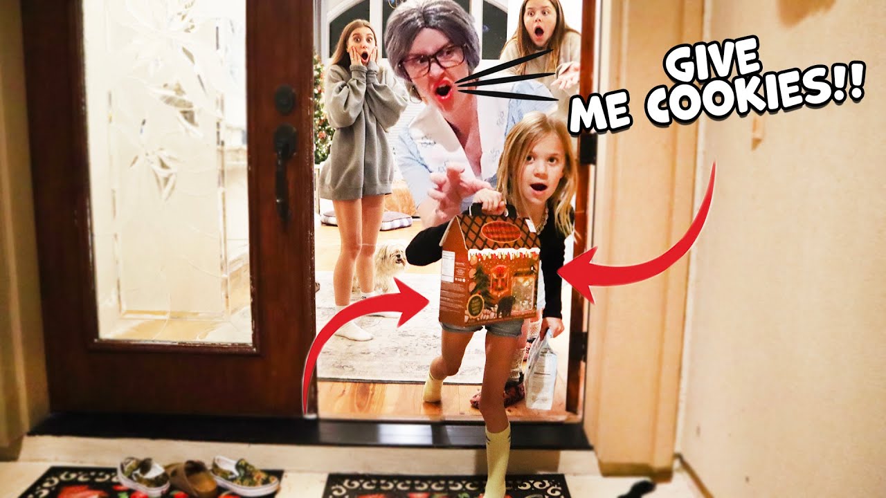 Grouchy Granny breaks in and Steals our CHRISTMAS COOKIES!!