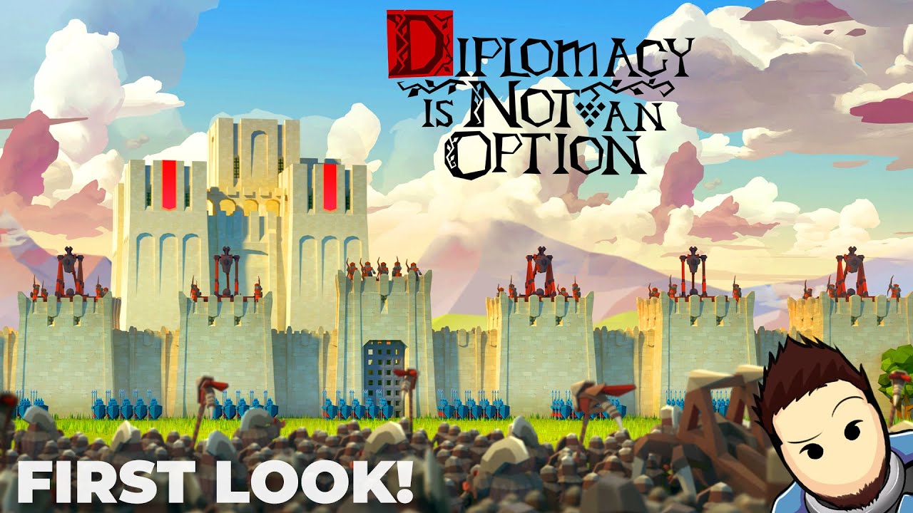 Diplomacy is NOT an Option | First !Blind Playthrough | Part 1 [No !Backseat / Tips Please]