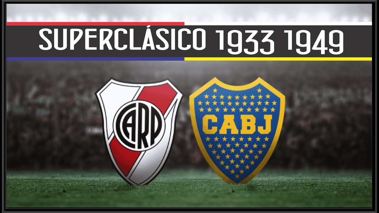 River Boca Superclasico 1933 1949