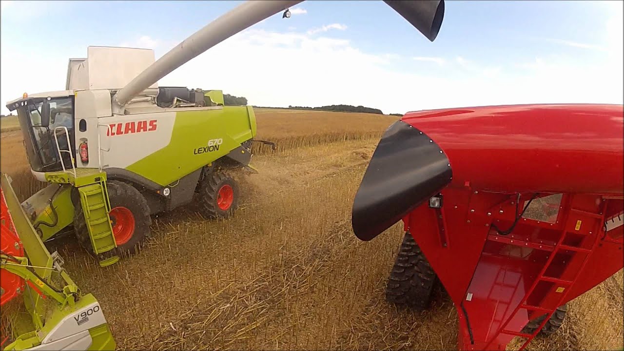 Horsch Titan 34 UW on Soucy tracks