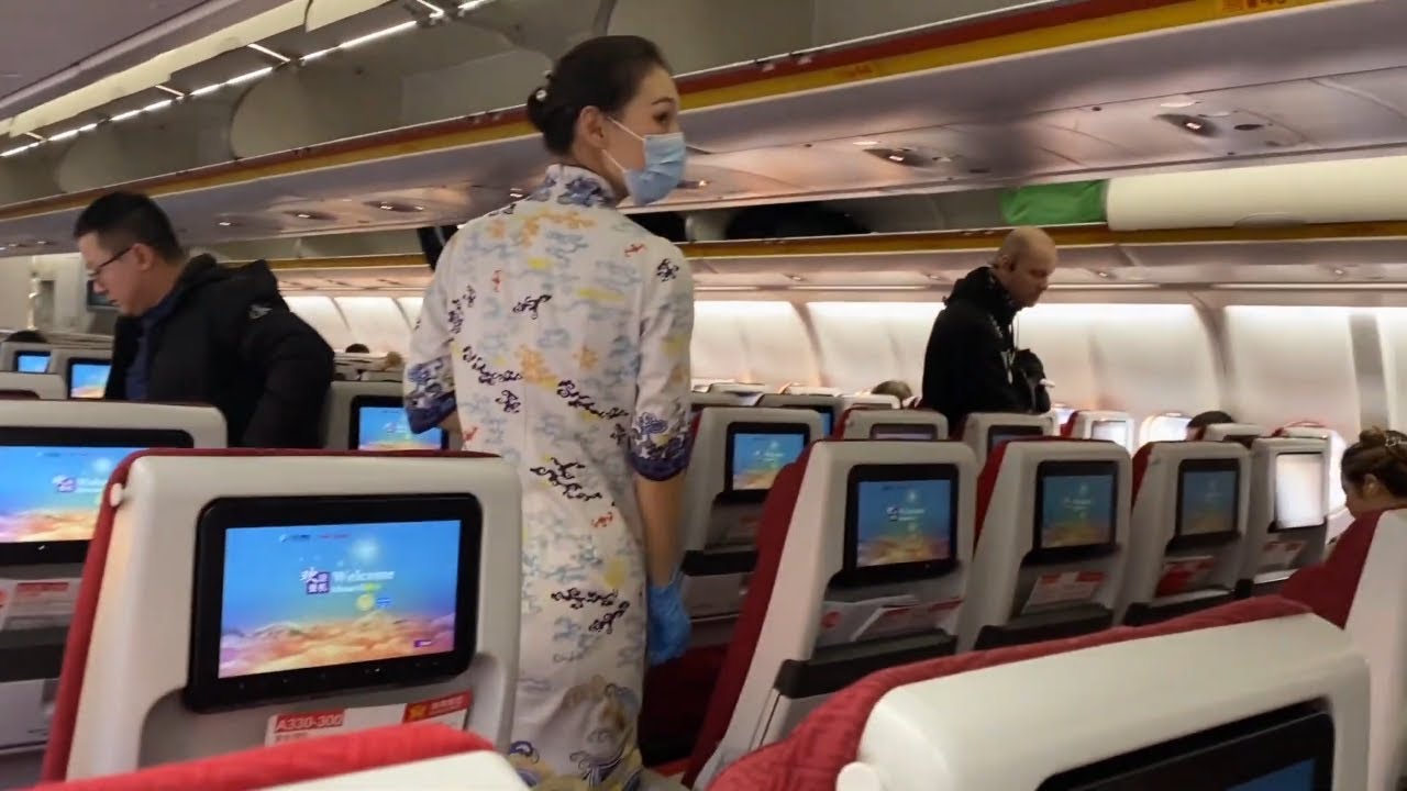 Китайские Авиалинии (Hainan Airlines) или что в самолете