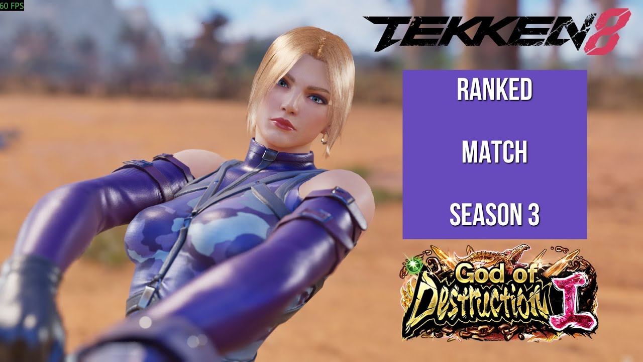 Tekken 8 (NINA) Ranked Matches #30-(williams_xh) 😎🎆 [4K/60FPS]
