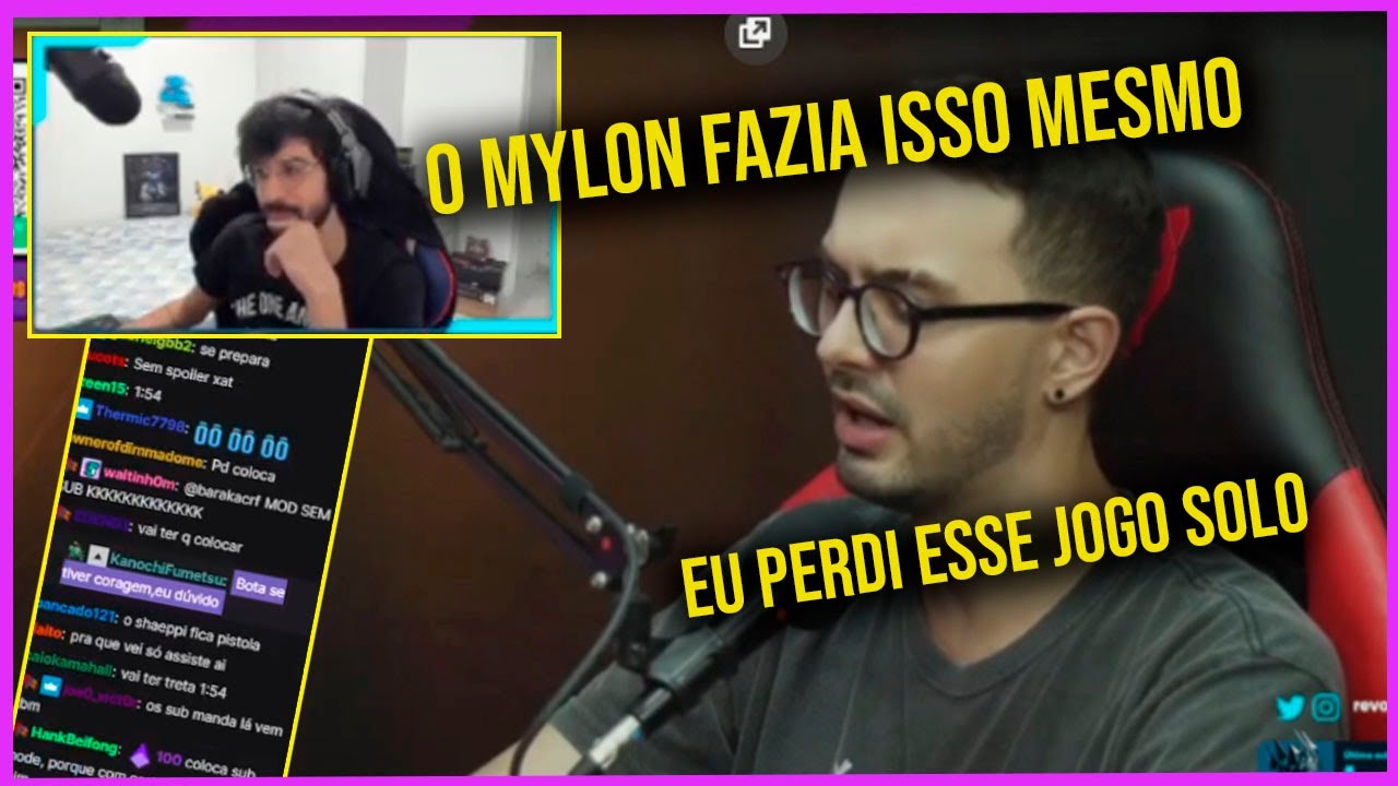EU PERDI ESSE JOGO SOZINHO l REVOLTA reagindo ao MYLON no COMBO