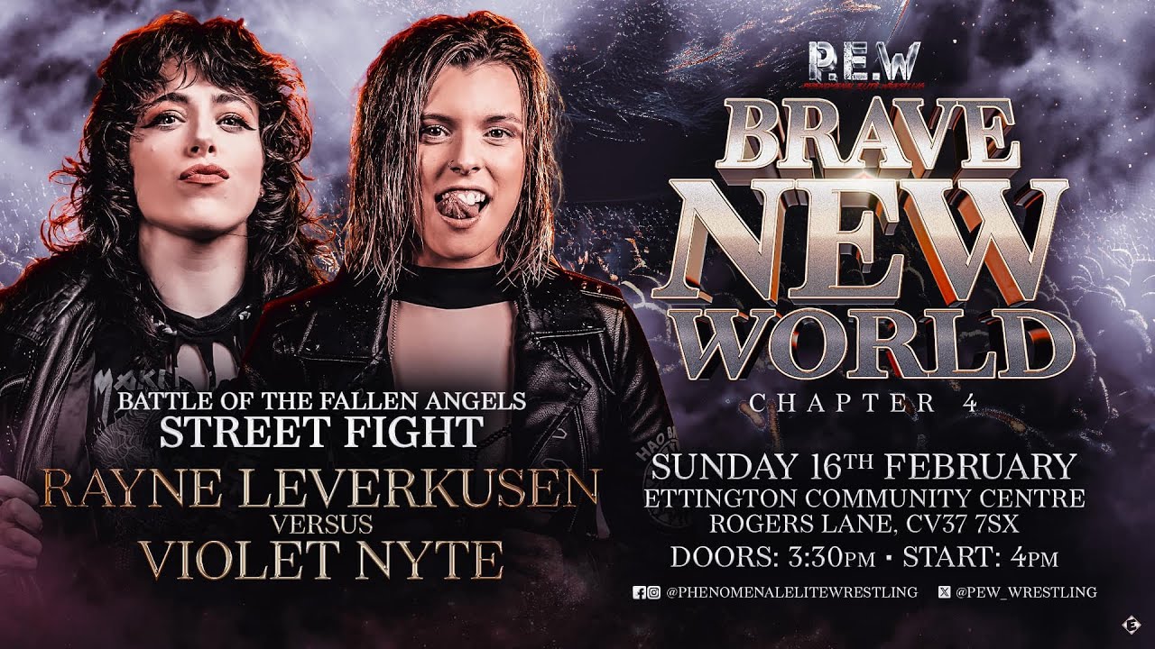 FULL MATCH- Rayne Leverkusen Vs Violet Nyte. Battle of the Fallen Angels. STREET FIGHT
