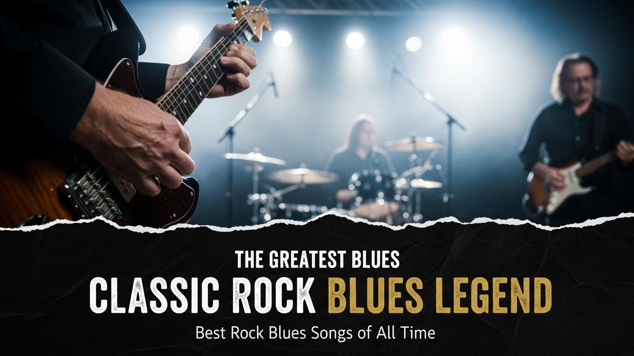 Jimi Hendrix, BB King, Eric Clapton, ZZ Top, Muddy Waters – Authentic Blues Rock Vibes