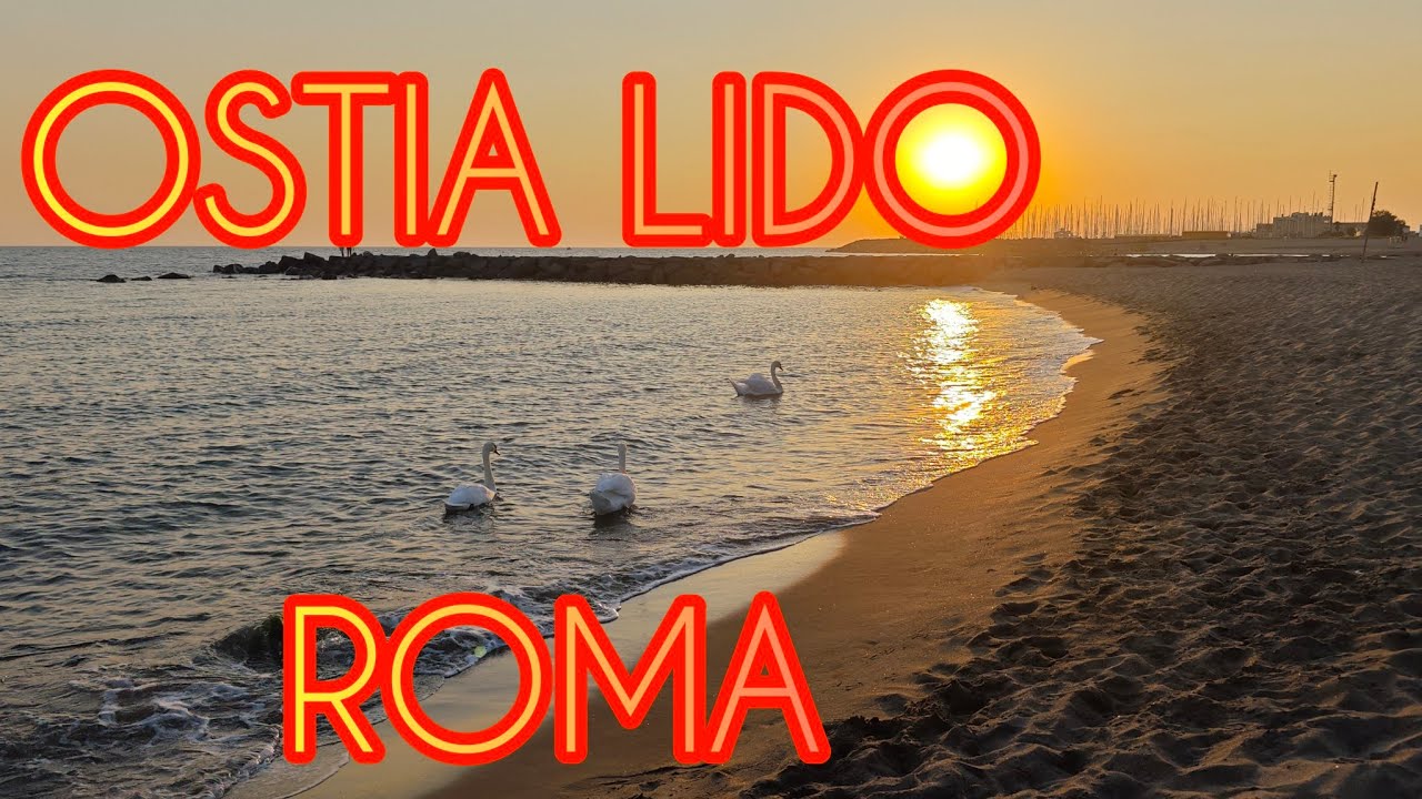 Ostia Lido Roma Italia| Seaside of Rome Italy | Borghetto Pescatori | Lungomare | Porto Turistico RM